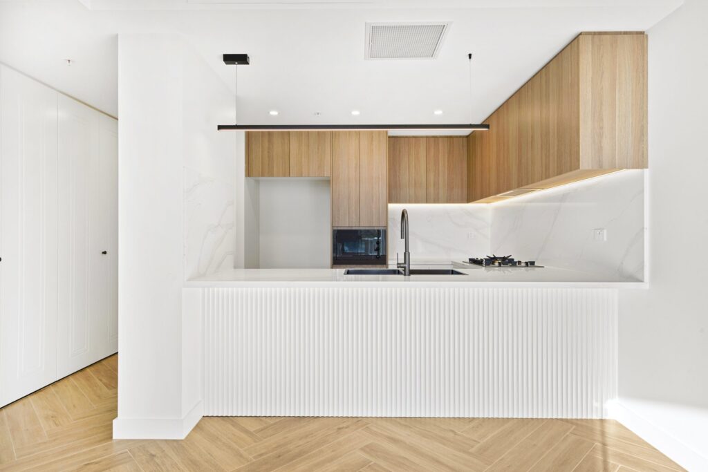 LaCurva apartment interior, 8 Lords Avenue, Asquith